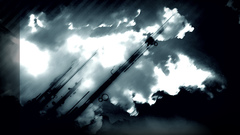 Abstract black white