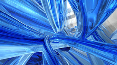 Abstract blue