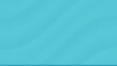 Abstract blue dual screen