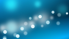 Abstract blue kde bokeh