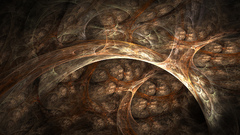 Abstract brown digital art