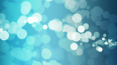 Abstract bubbles bokeh