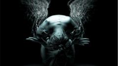 Abstract cg angel water