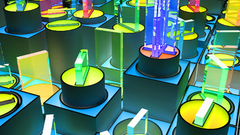 Abstract cgi chromatic K3