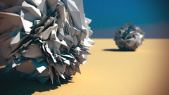 Abstract cgi digital art