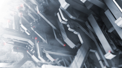 Abstract cgi mechanical K3