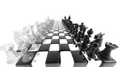 Abstract chess chess pieces digital art board games