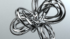 Abstract chrome Widget