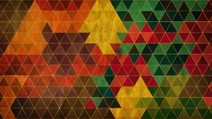 abstract colorful digital art texture pattern artwork triangle