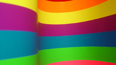 Abstract colorful rainbow djriver