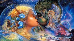 Abstract colors 3d CTA