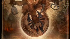 Abstract conquer artwork soulfly