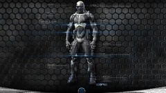 Abstract crysis nanosuit