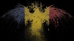 Abstract dark Eagles