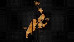 Abstract dark Islands yap