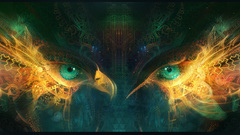 Abstract eyes artwork Android