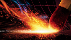 Abstract fire match matchsticks