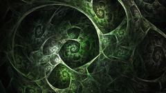 Abstract Fractals apophysis spirals