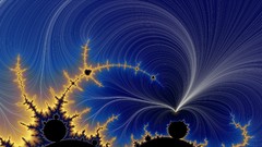 Abstract Fractals blatte Mandelbrot