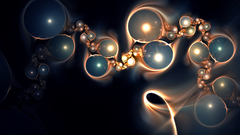 Abstract Fractals bubbles
