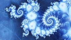 Abstract Fractals spiral