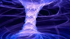 Abstract Fractals tornadoes