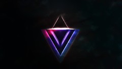 Abstract geometry shape alpha minimalistic