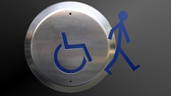 Abstract handicapped digital art