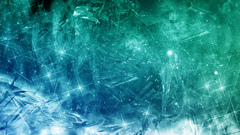 Abstract ice debris smithereens