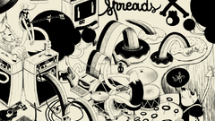 Abstract illustrations monochrome Mcbess