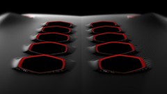 Abstract Lamborghini carbon fiber
