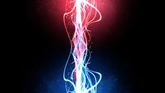 Abstract light trails