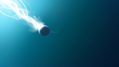 Abstract lights planets moons