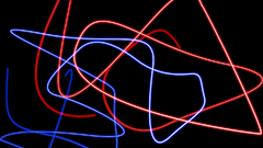 Abstract lines black background