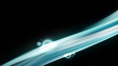 Abstract lines Turquoise blue light