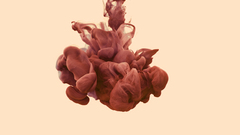 Abstract liquid fluid ink