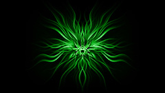 Abstract marijuana pot digital