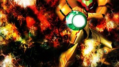 Abstract metroid prime samus aran