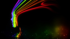 Abstract multicolor color spectrum