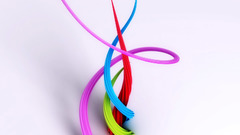 Abstract multicolor lines