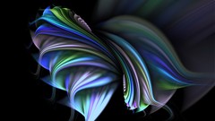 Abstract multicolor matte