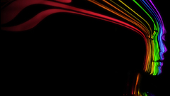 Abstract multicolor rainbows Every