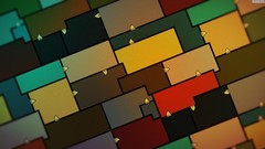 Abstract multicolor Rectangles The Tatami Galaxy