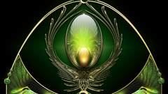 Abstract Nathan Smith green