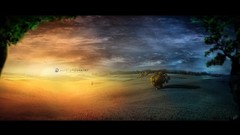 Abstract nature Desktopography