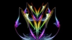 Abstract neon art