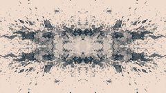 Abstract paint Rorschach test