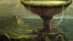 Abstract paintings Fountains artwork