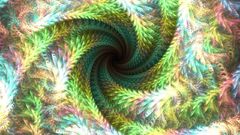 Abstract psychedelic spirals