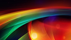 Abstract Radar multicolor minimalistic